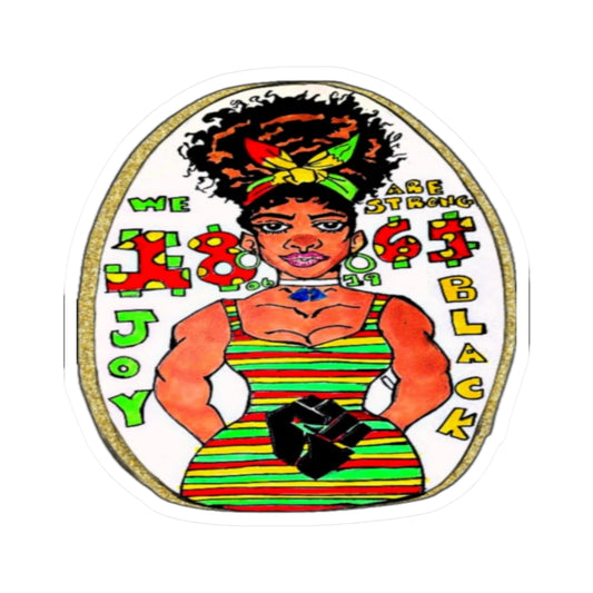 Juneteenth Kiss-Cut Stickers