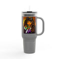 Load image into Gallery viewer, Black Intergalatic Insulated Travel Mug