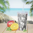 Load image into Gallery viewer, Heroes Unite Plastic Tumbler with Straw