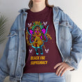 Load image into Gallery viewer, Black Fae Supremacy Unisex Heavy Cotton Tee