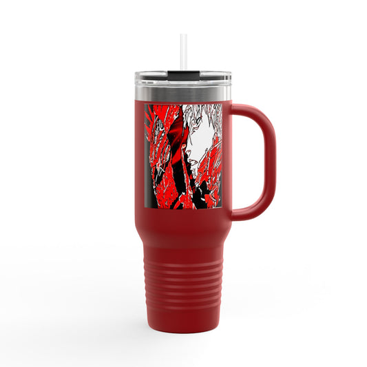 Stylish Insulated Travel Mug - 40oz with Eye-Catching Artwork