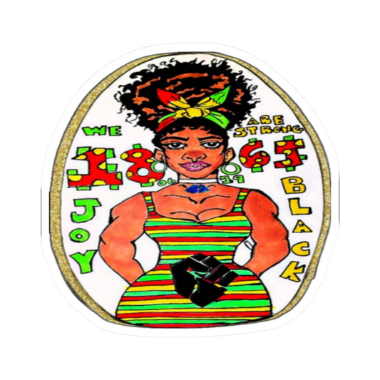 Juneteenth Kiss-Cut Stickers