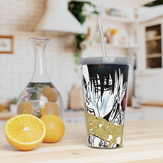 Slay Levi Plastic tumbler with straw