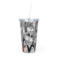 Load image into Gallery viewer, Heroes Unite Plastic Tumbler with Straw