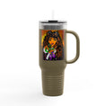 Load image into Gallery viewer, Black Intergalatic Insulated Travel Mug