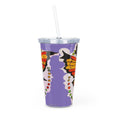 Load image into Gallery viewer, Divine Fairy Plastic Tumbler with Straw