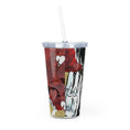 Load image into Gallery viewer, Slay Levi Plastic tumbler with straw