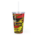 Load image into Gallery viewer, Plastic Tumbler with Straw