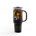 Load image into Gallery viewer, Black Intergalatic Insulated Travel Mug