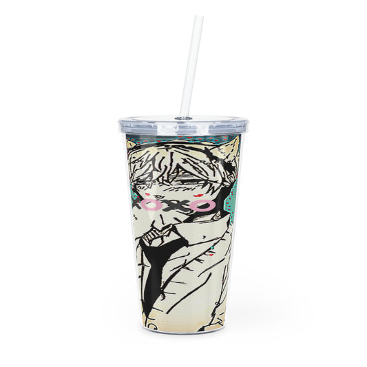 xoxo Plastic Tumbler with Straw