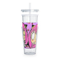Load image into Gallery viewer, Waku Waku Plastic Tumbler with Straw