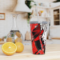 Load image into Gallery viewer, Darkness Within Plastic Tumbler with Straw