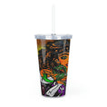 Load image into Gallery viewer, SuperStar Plastic Tumbler with Straw