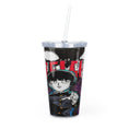 Load image into Gallery viewer, Over 100 Plastic Tumbler with Straw