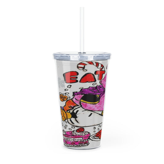 Buu Plastic Tumbler with Straw