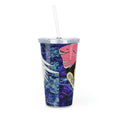 Load image into Gallery viewer, Curse vs sorcerer Plastic Tumbler with Straw