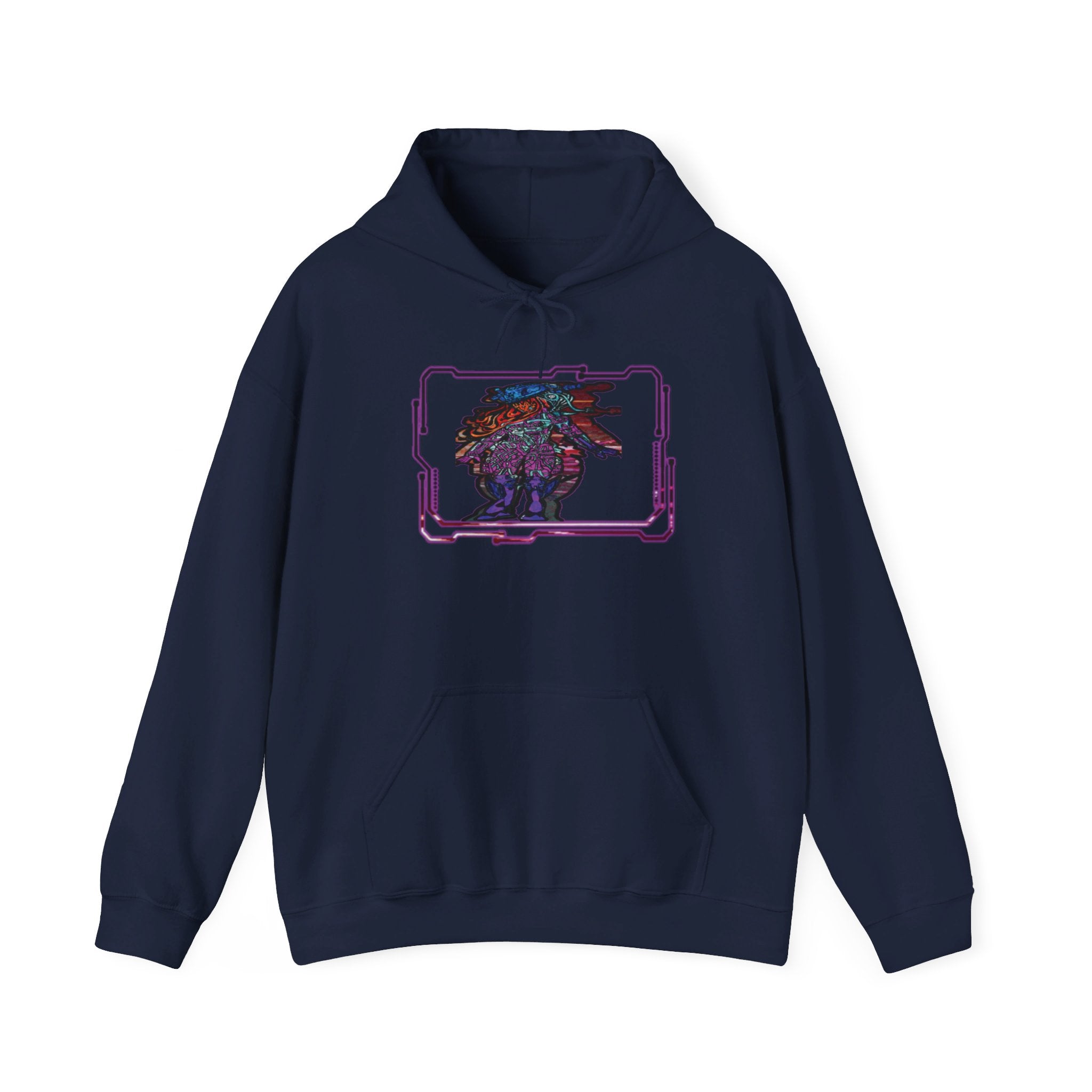 Futuristic Gir Unisex Heavy Blend™ Hooded Sweatshirt