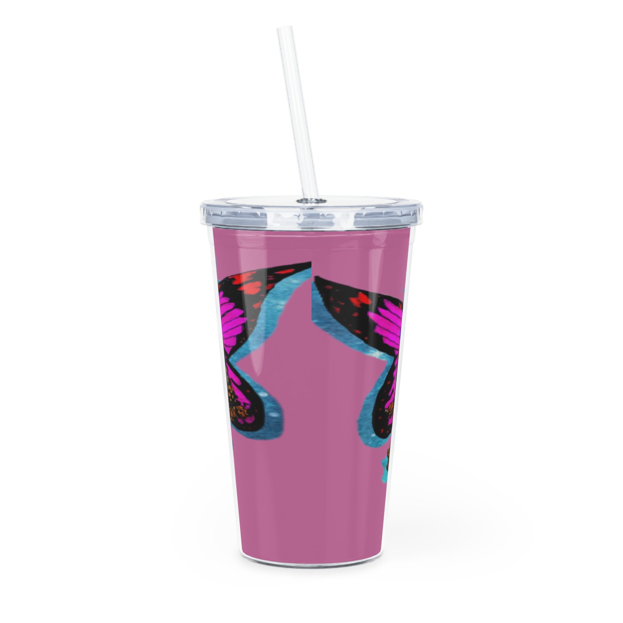 Elira Plastic Tumbler with Straw