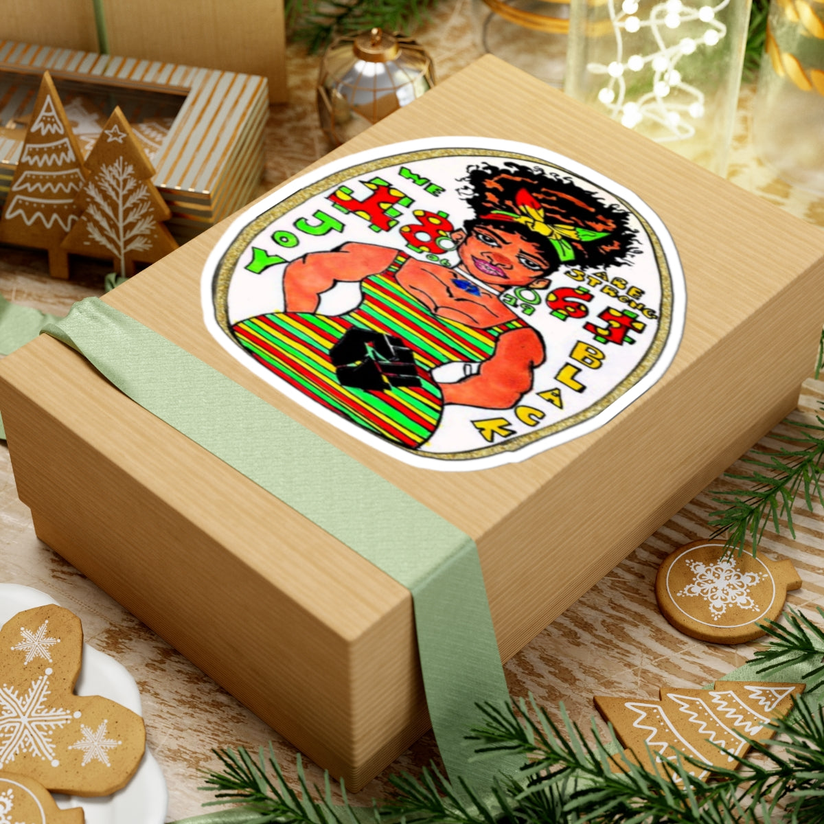 Juneteenth Kiss-Cut Stickers