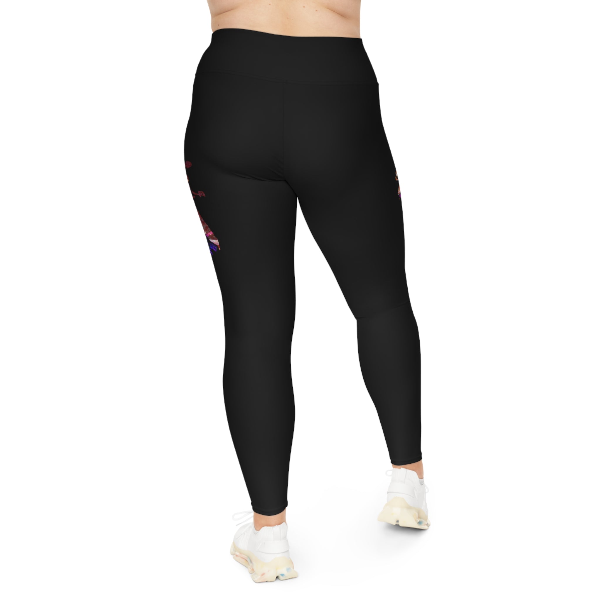 Futuristic Girl Plus Size Leggings