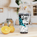 Load image into Gallery viewer, I'm spiraling Plastic Tumbler with Straw
