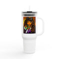 Load image into Gallery viewer, Black  Intergalatic Insulated Travel Mug
