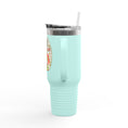 Load image into Gallery viewer, Travel Mug - Juneteenth and Black Girl Magic Design
