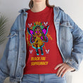 Load image into Gallery viewer, Black Fae Supremacy Unisex Heavy Cotton Tee
