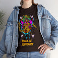 Load image into Gallery viewer, Black Fae Supremacy Unisex Heavy Cotton Tee
