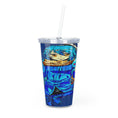 Load image into Gallery viewer, As a Slime Plastic Tumbler with Straw
