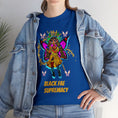 Load image into Gallery viewer, Black Fae Supremacy Unisex Heavy Cotton Tee
