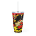 Load image into Gallery viewer, Plastic Tumbler with Straw
