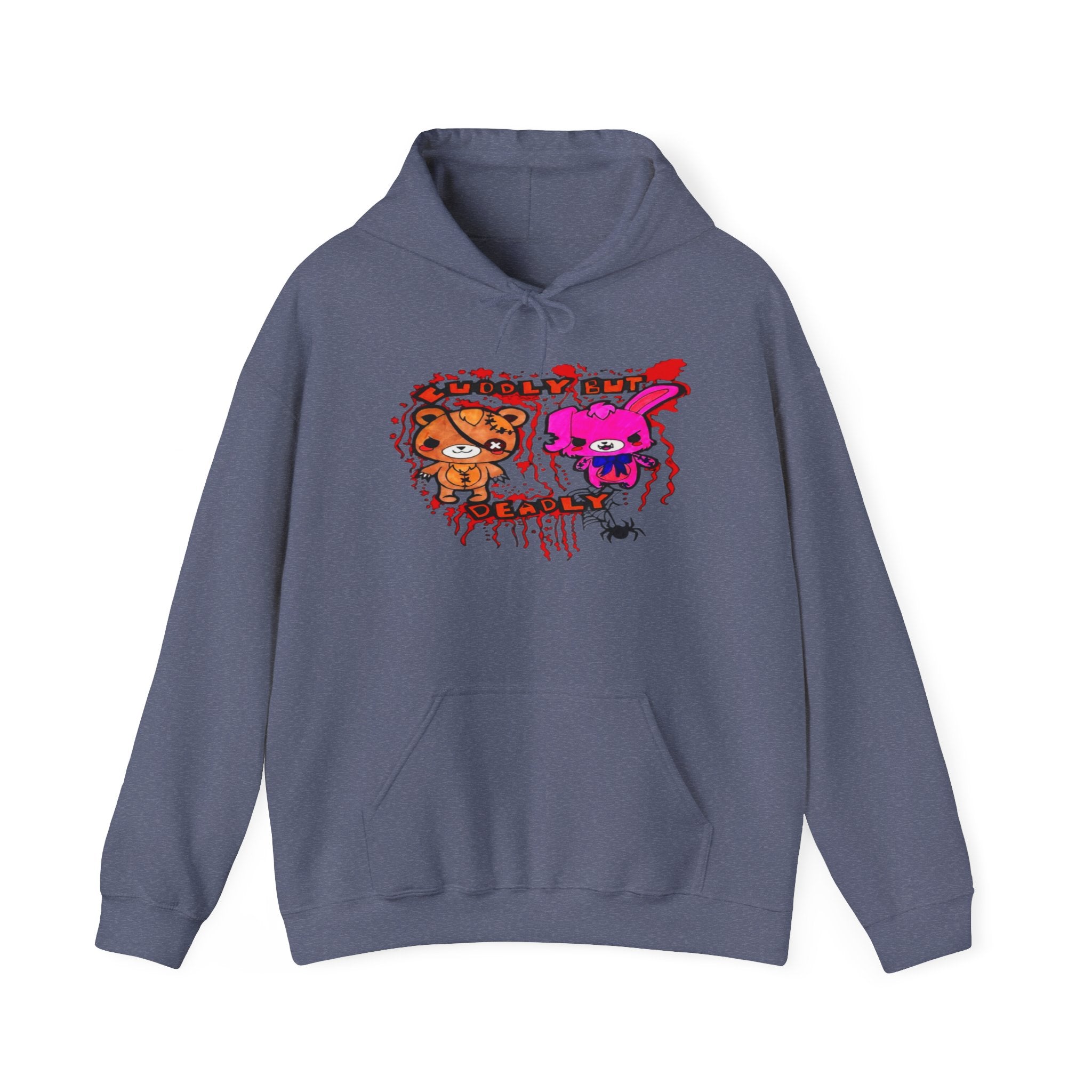 Cuddly But Deadly Unisex Heavy Blend™ Hooded Sweatshirt