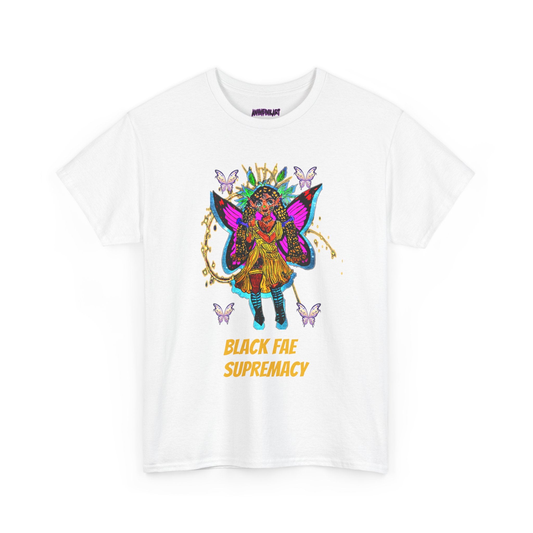Black Fae Supremacy Unisex Heavy Cotton Tee