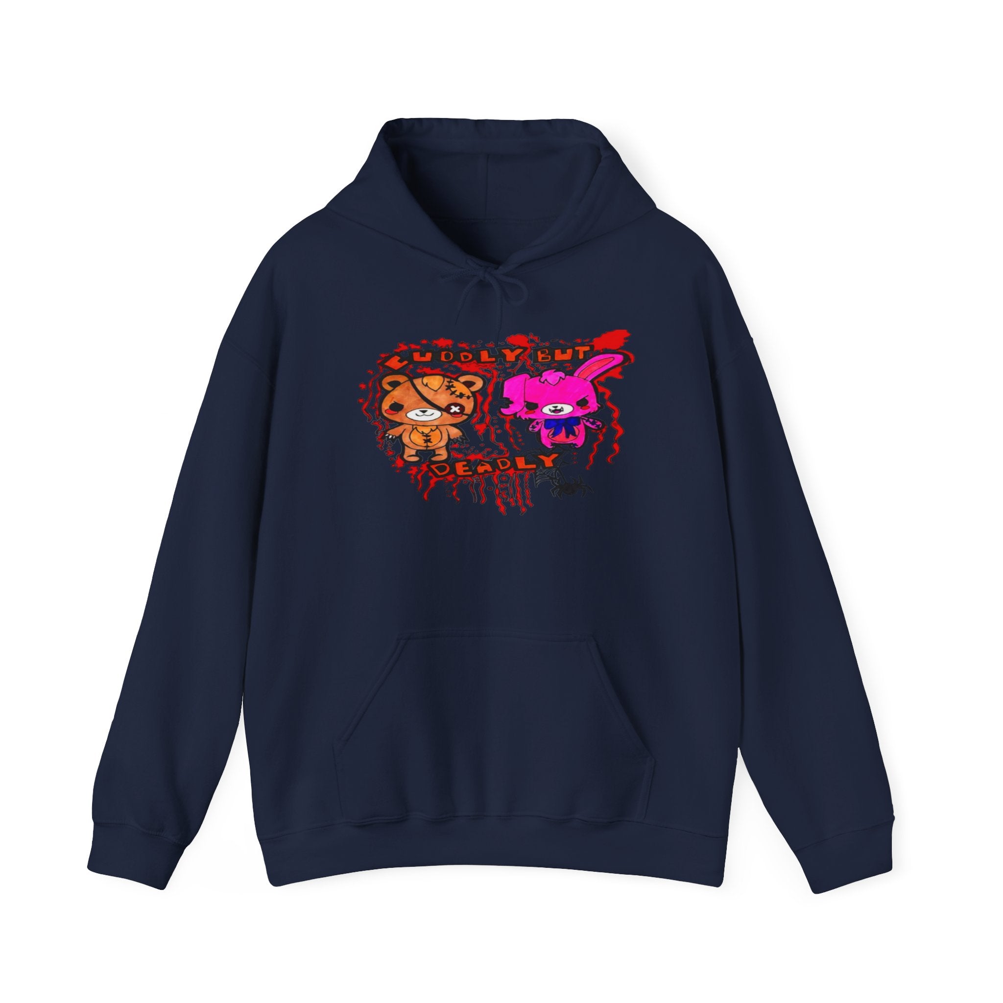 Cuddly But Deadly Unisex Heavy Blend™ Hooded Sweatshirt