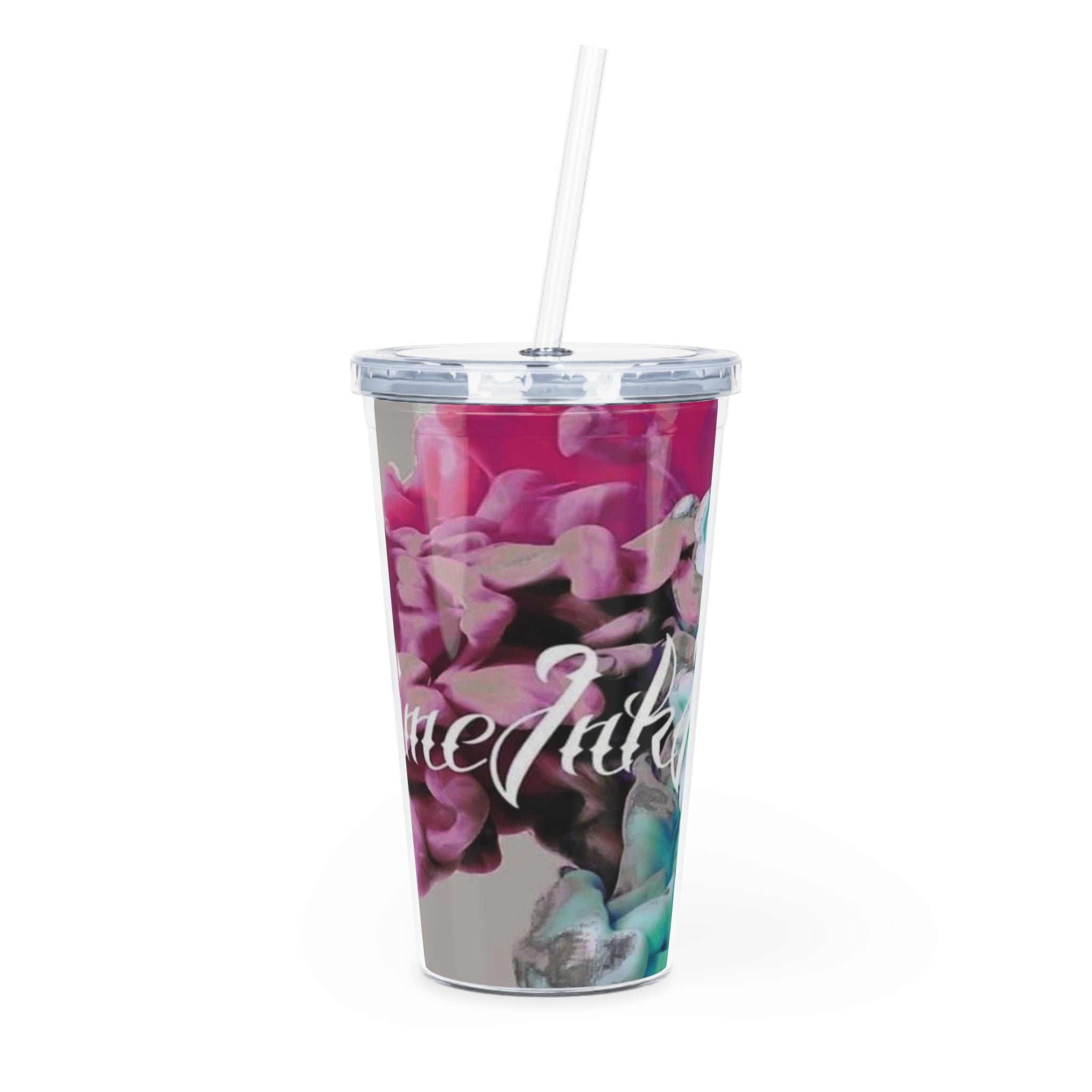 AnimeInkArt Tumbler with Straw