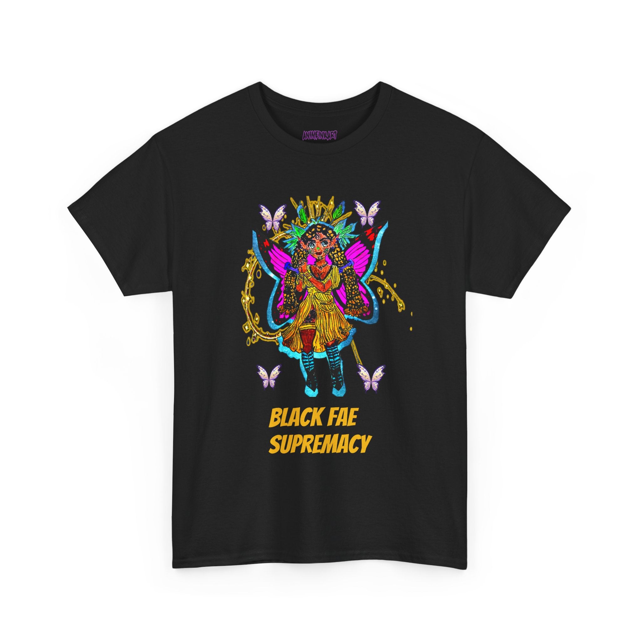 Black Fae Supremacy Unisex Heavy Cotton Tee