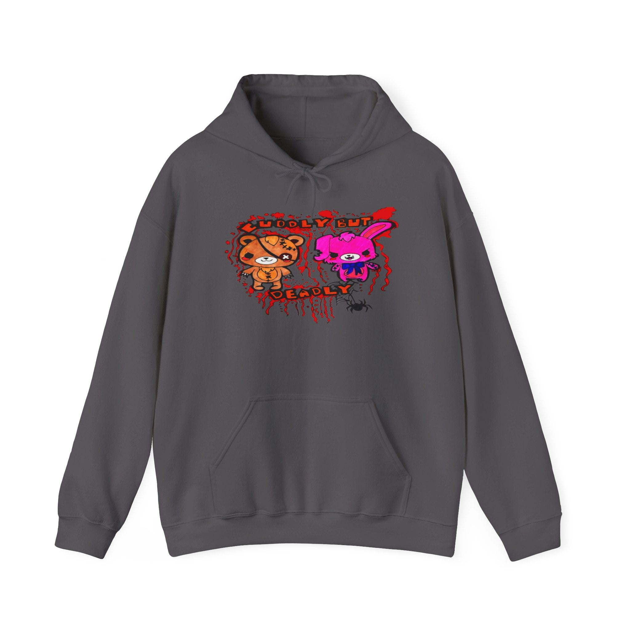 Cuddly But Deadly Unisex Heavy Blend™ Hooded Sweatshirt