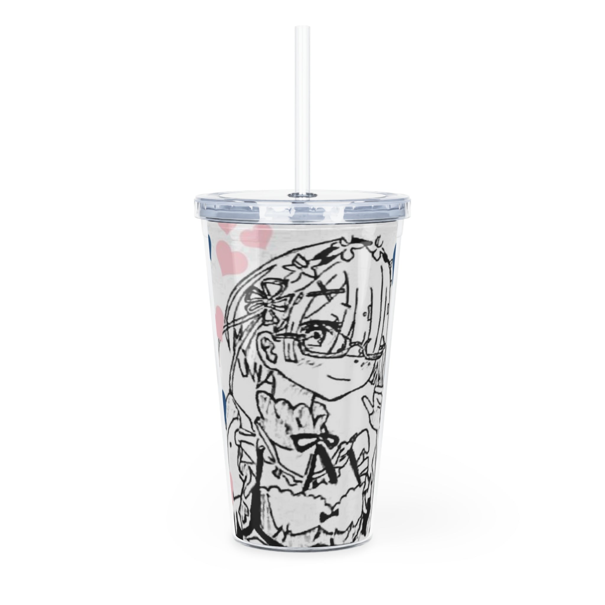 Best Girls Plastic Tumbler with Straw