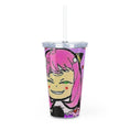 Load image into Gallery viewer, Waku Waku Plastic Tumbler with Straw
