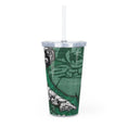 Load image into Gallery viewer, Ha You fool Plastic Tumbler with Straw
