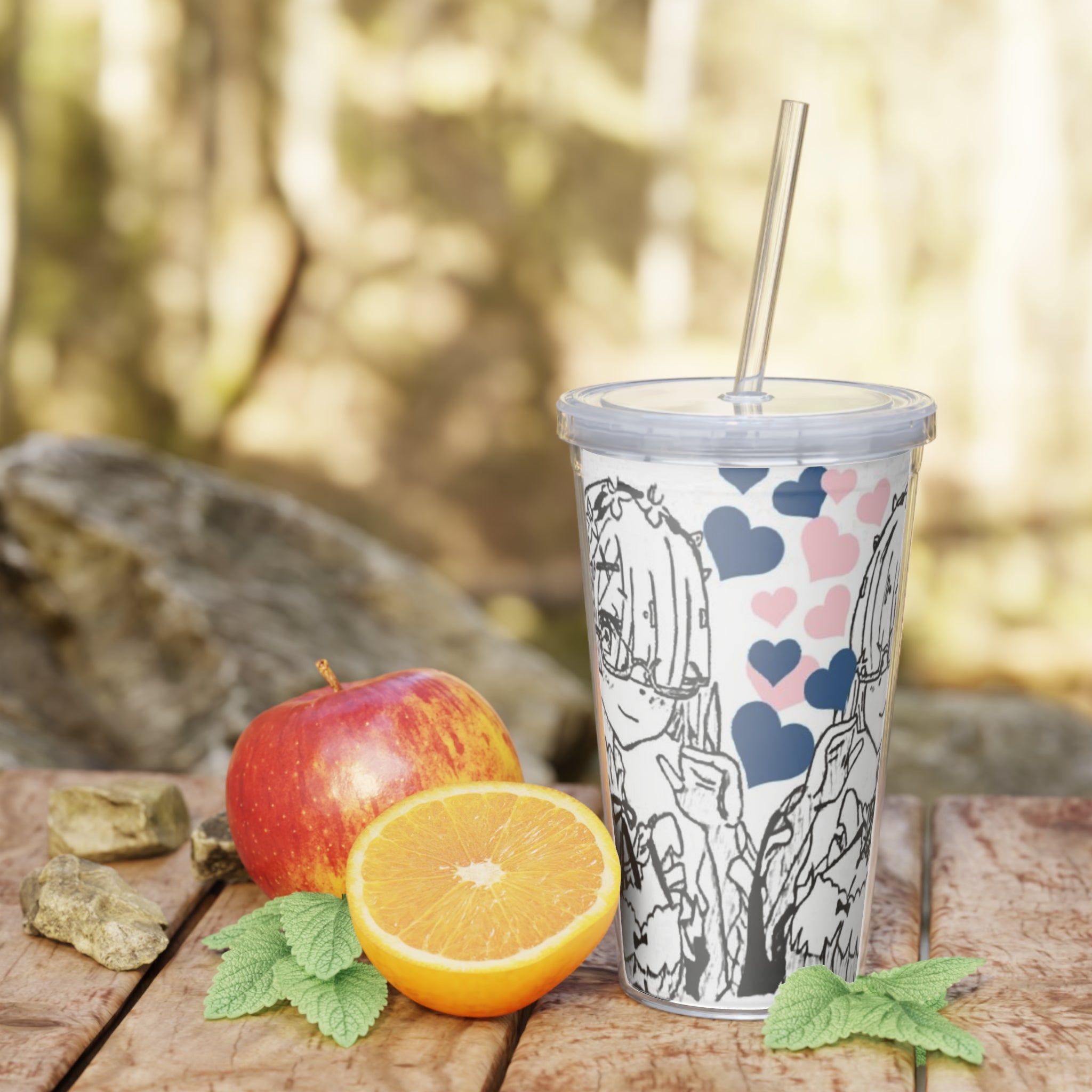 Best Girls Plastic Tumbler with Straw