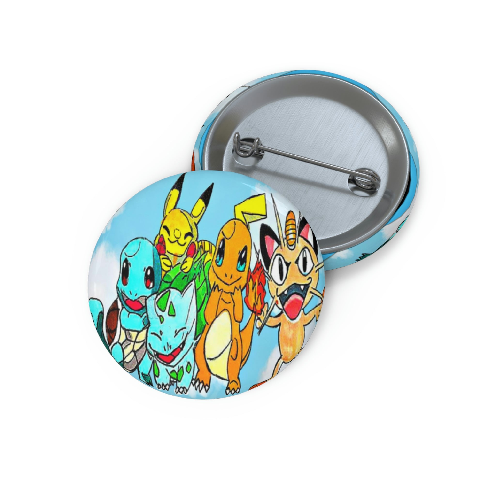 Pokegang Custom Pin Buttons