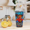 Load image into Gallery viewer, Melanin queen Plastic Tumbler with Straw
