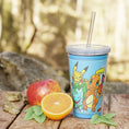 Load image into Gallery viewer, PokeGang Plastic Tumbler with Straw
