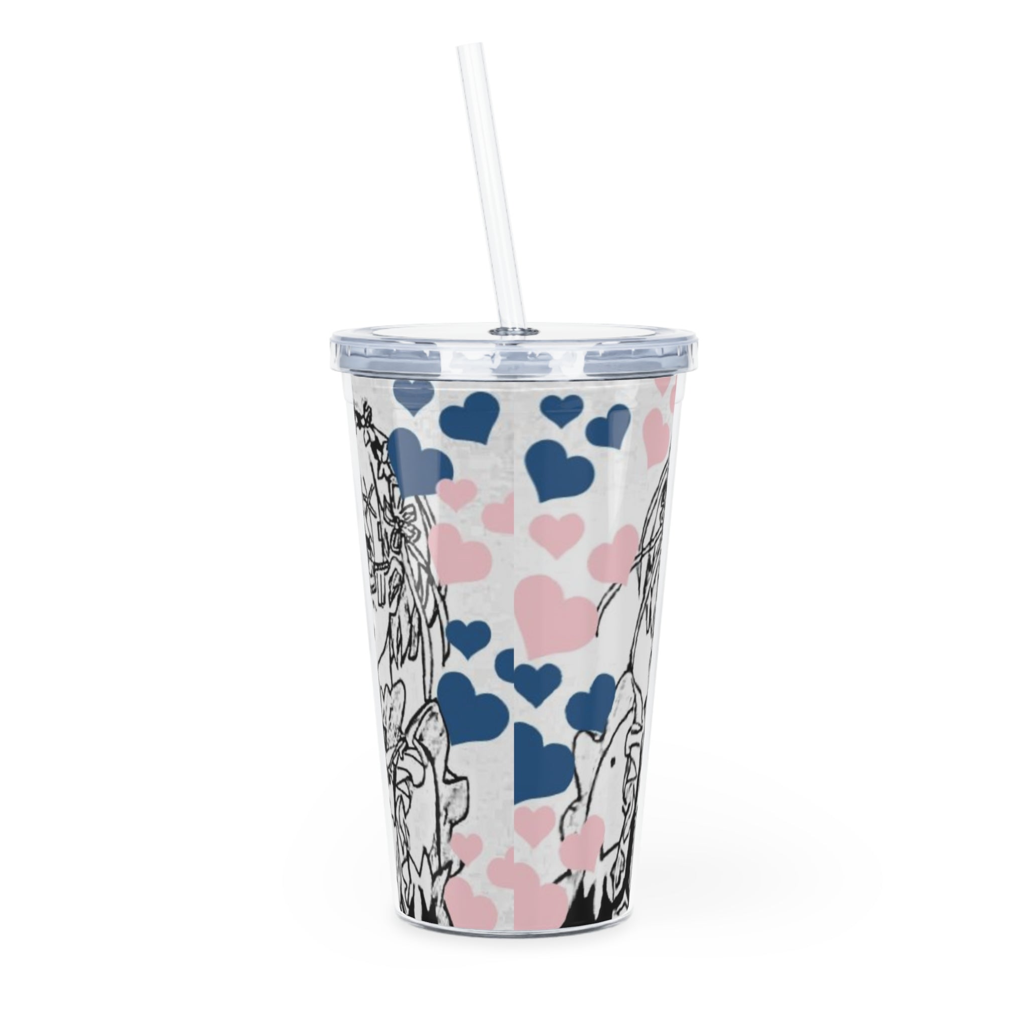 Best Girls Plastic Tumbler with Straw