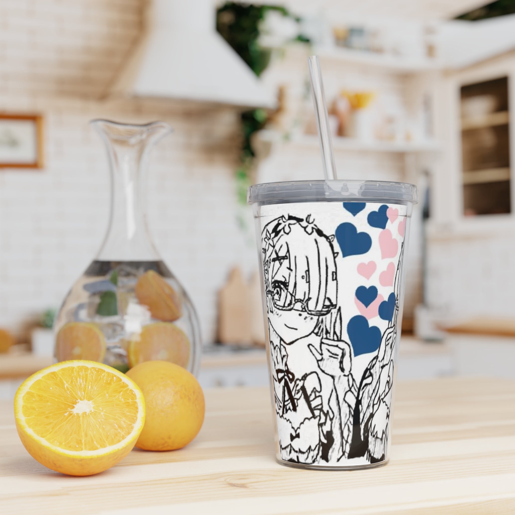 Best Girls Plastic Tumbler with Straw