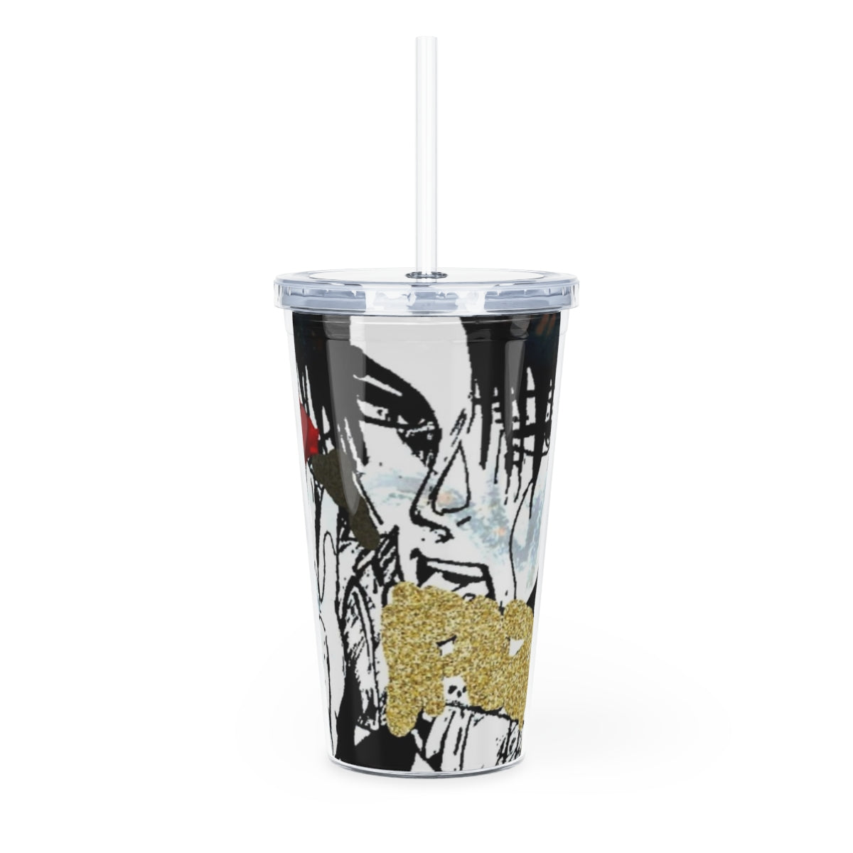 Slay Levi Plastic tumbler with straw