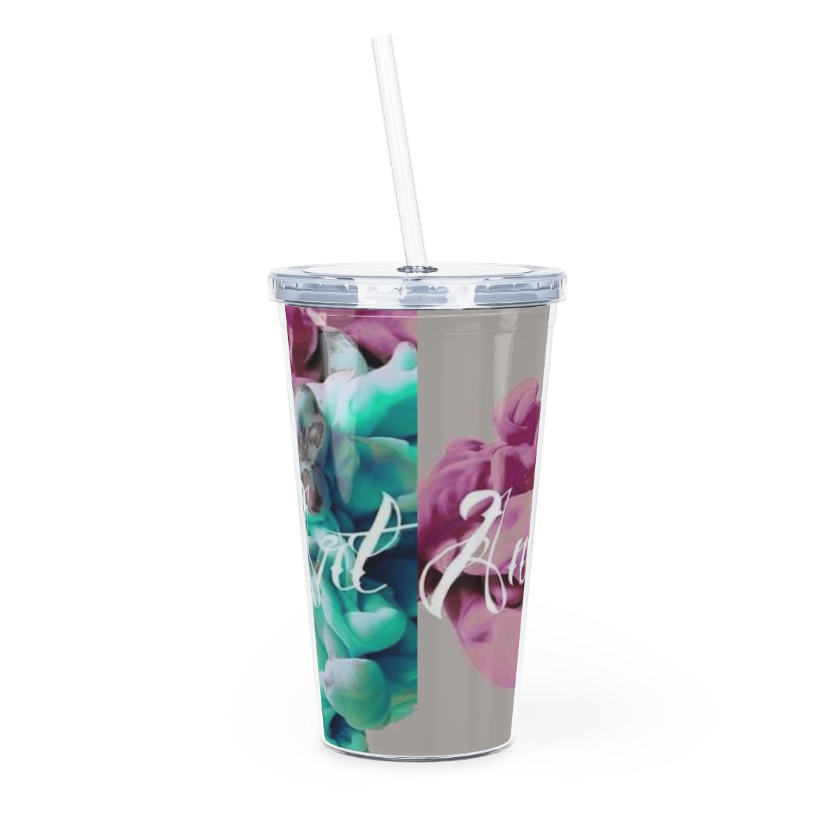 AnimeInkArt Tumbler with Straw