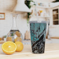 Load image into Gallery viewer, Headless horse man Celty Plastic Tumbler with Straw
